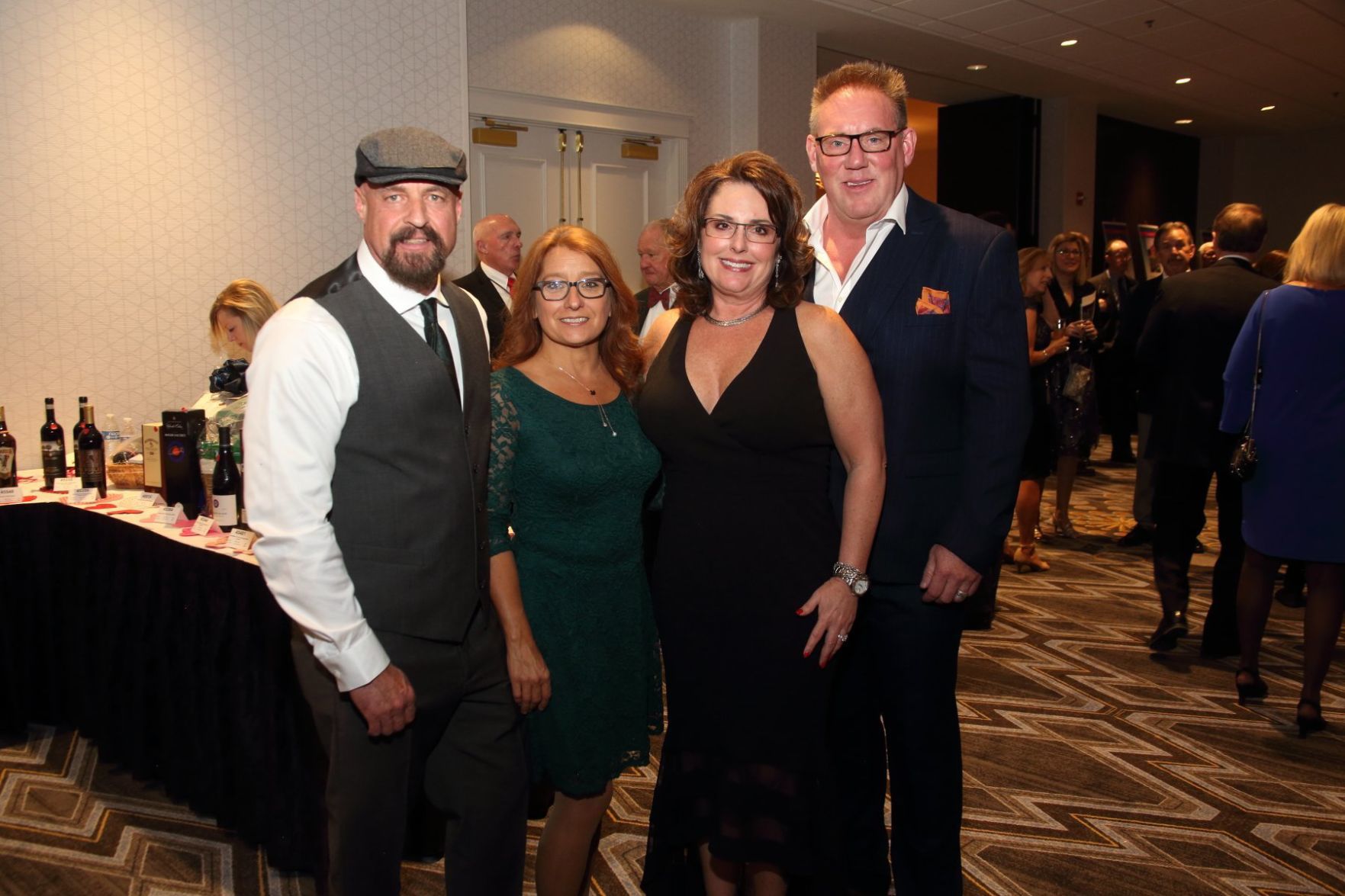 Brett and Pam Lupardus, Stacy and Marc Burton